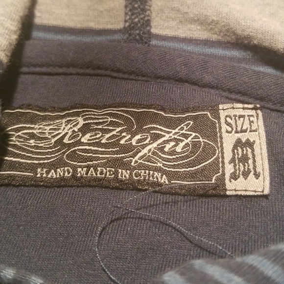 Retrofit long sleeve hoodie - Picture 2 of 3